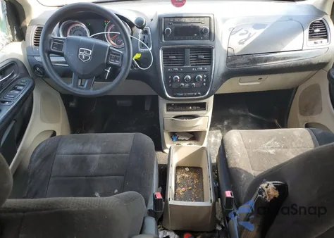 2013 Dodge Grand Caravan Sxt from USA, damaged, VIN 2C4RDGCG8DR523453